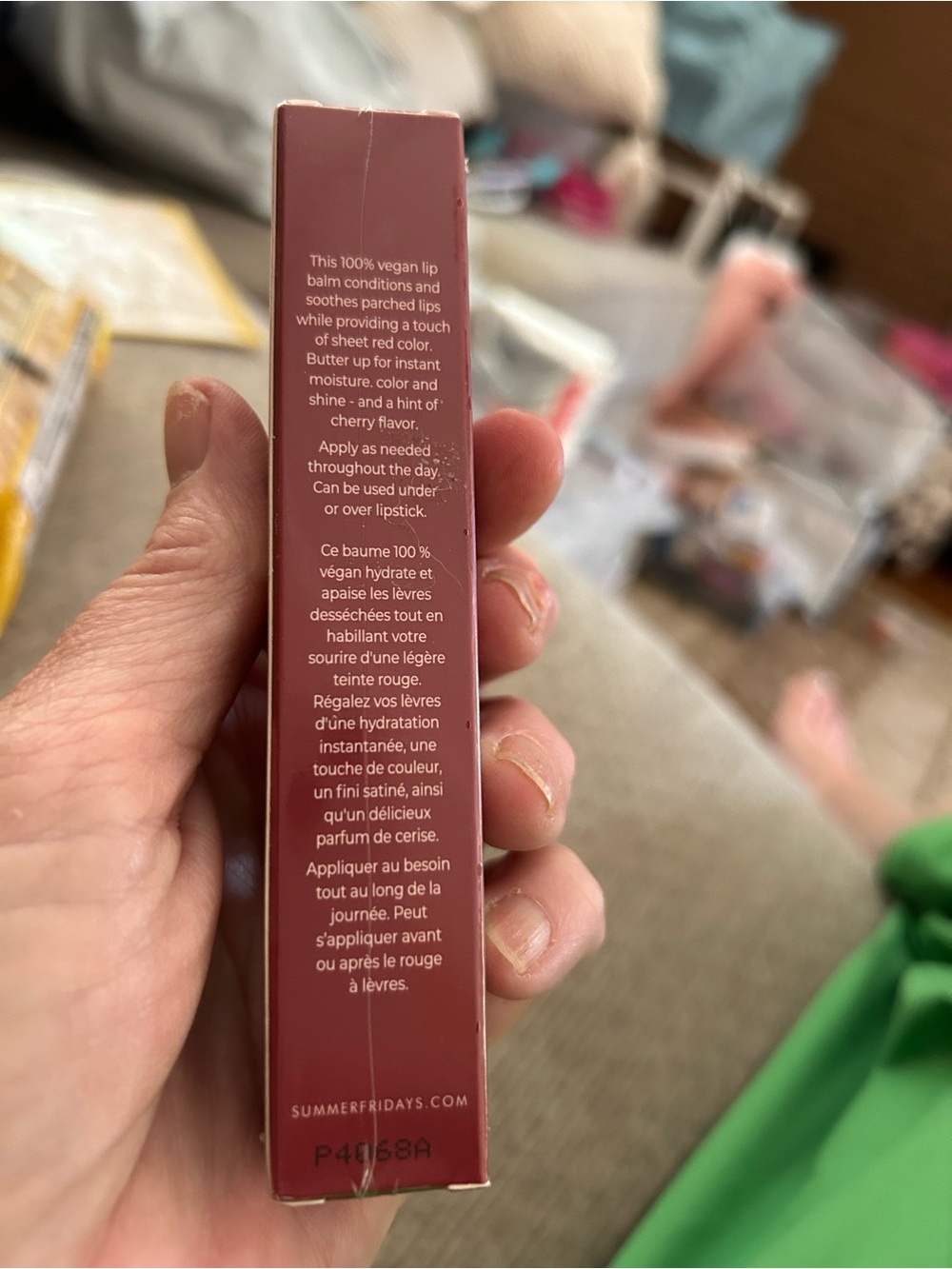 Summer Fridays Lip Butter Balm - Cherry, NEW - Picture 4 of 6